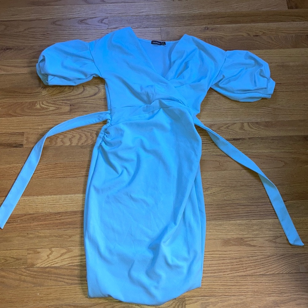 Blue Maternity Dress